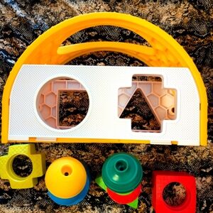 Box#27 Lalaboom Colorful Shape Sorting Toy